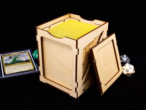 removable edh deck box